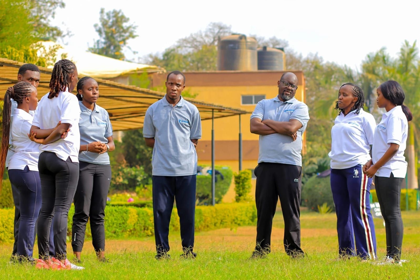 H. Gichuki team building &mdash; outdoor debrief