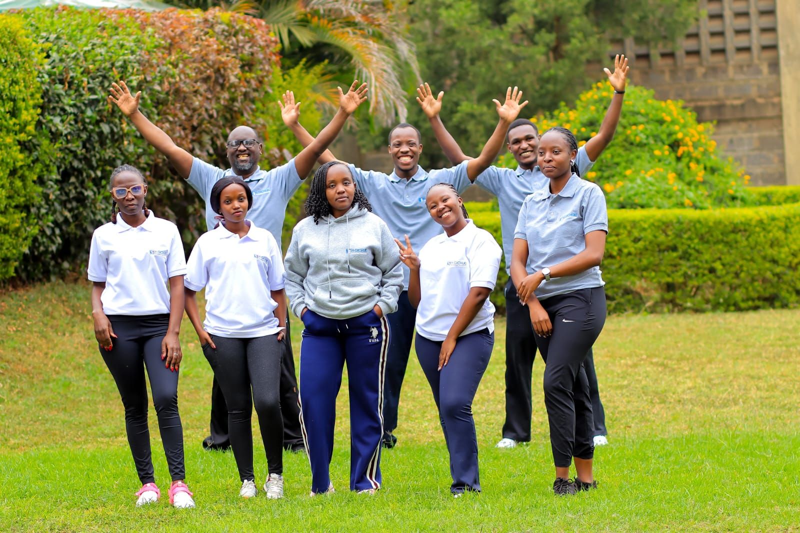 H. Gichuki team building &mdash; one team